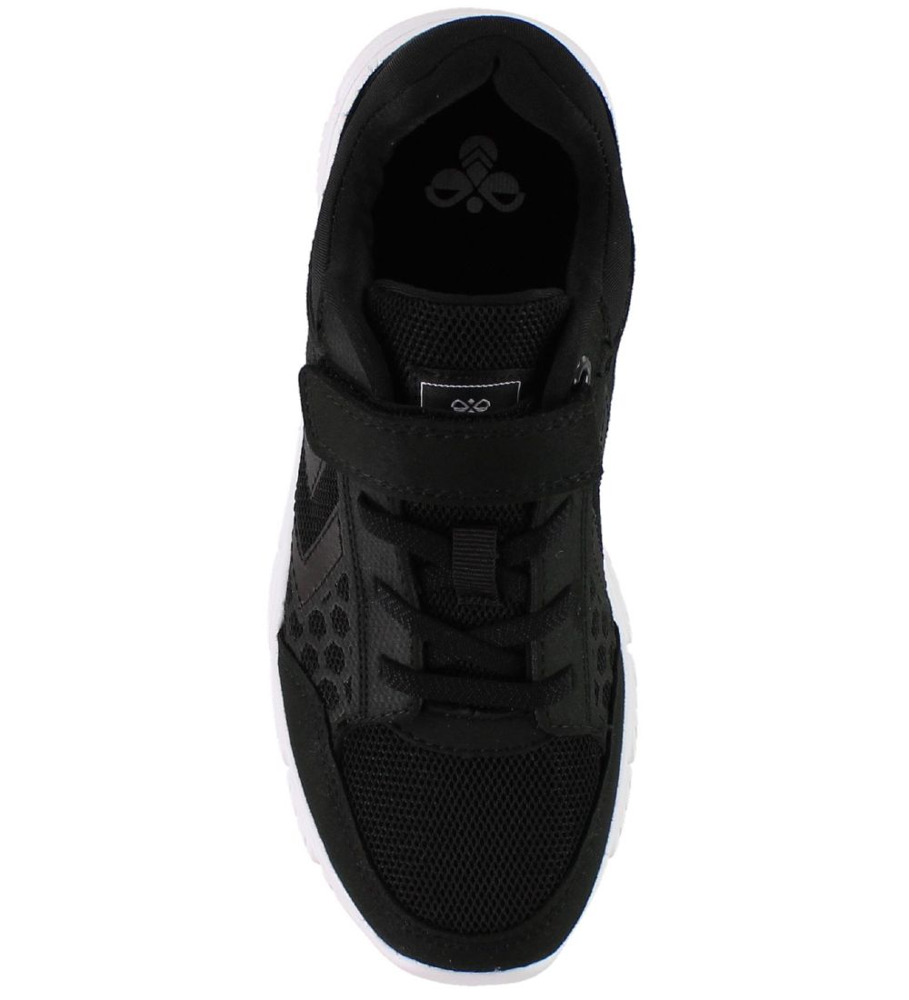 Hummel Sko - HMLCrosslite Sneaker Jr - Sort/Hvid