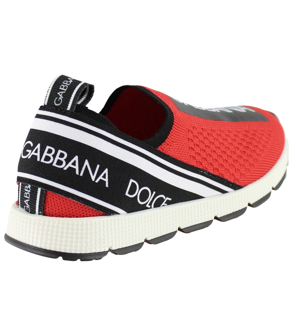 Dolce & Gabbana Sneakers - Rød/Sort