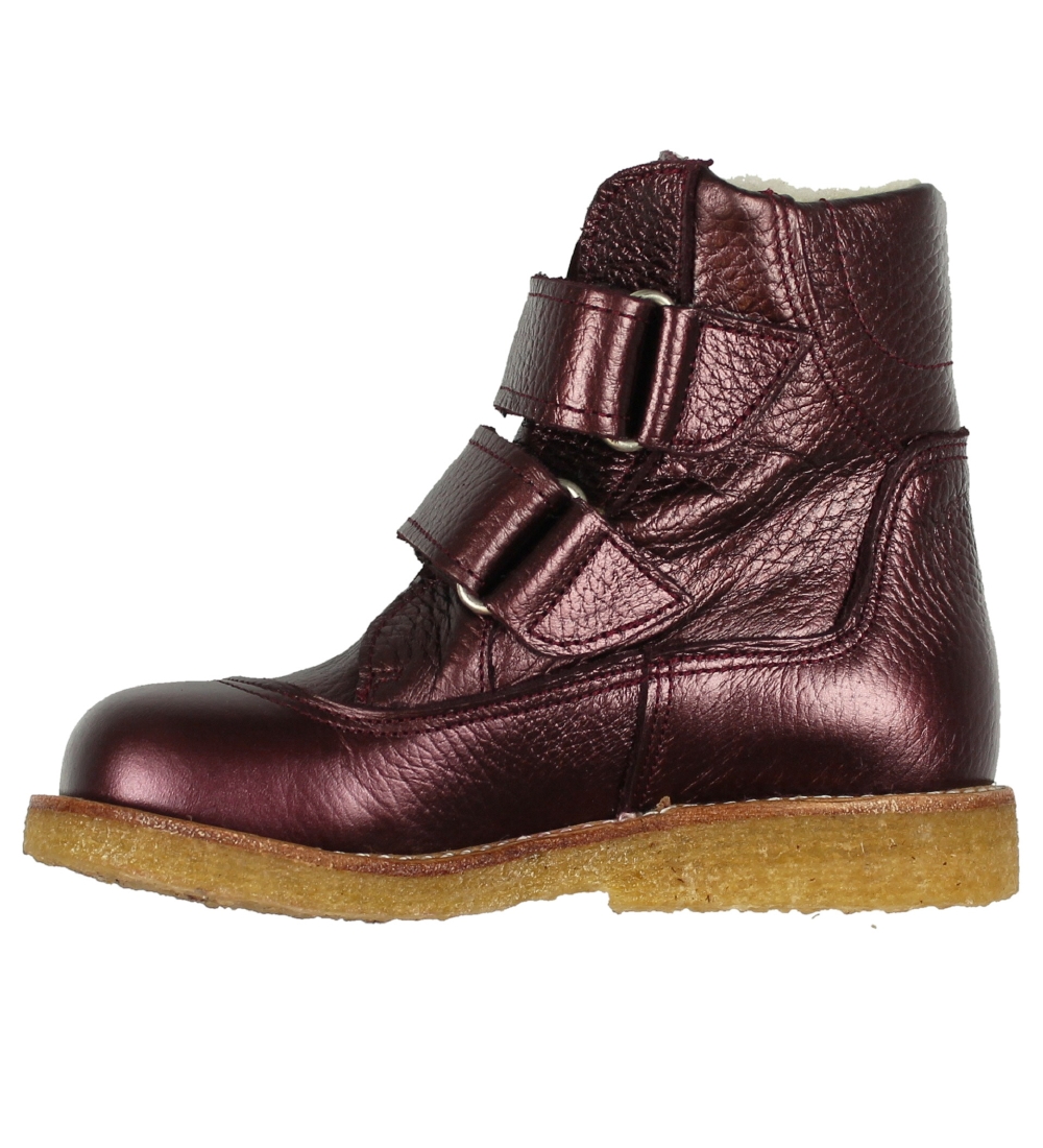 Angulus Vinterstøvler - Tex - Bordeaux m. For
