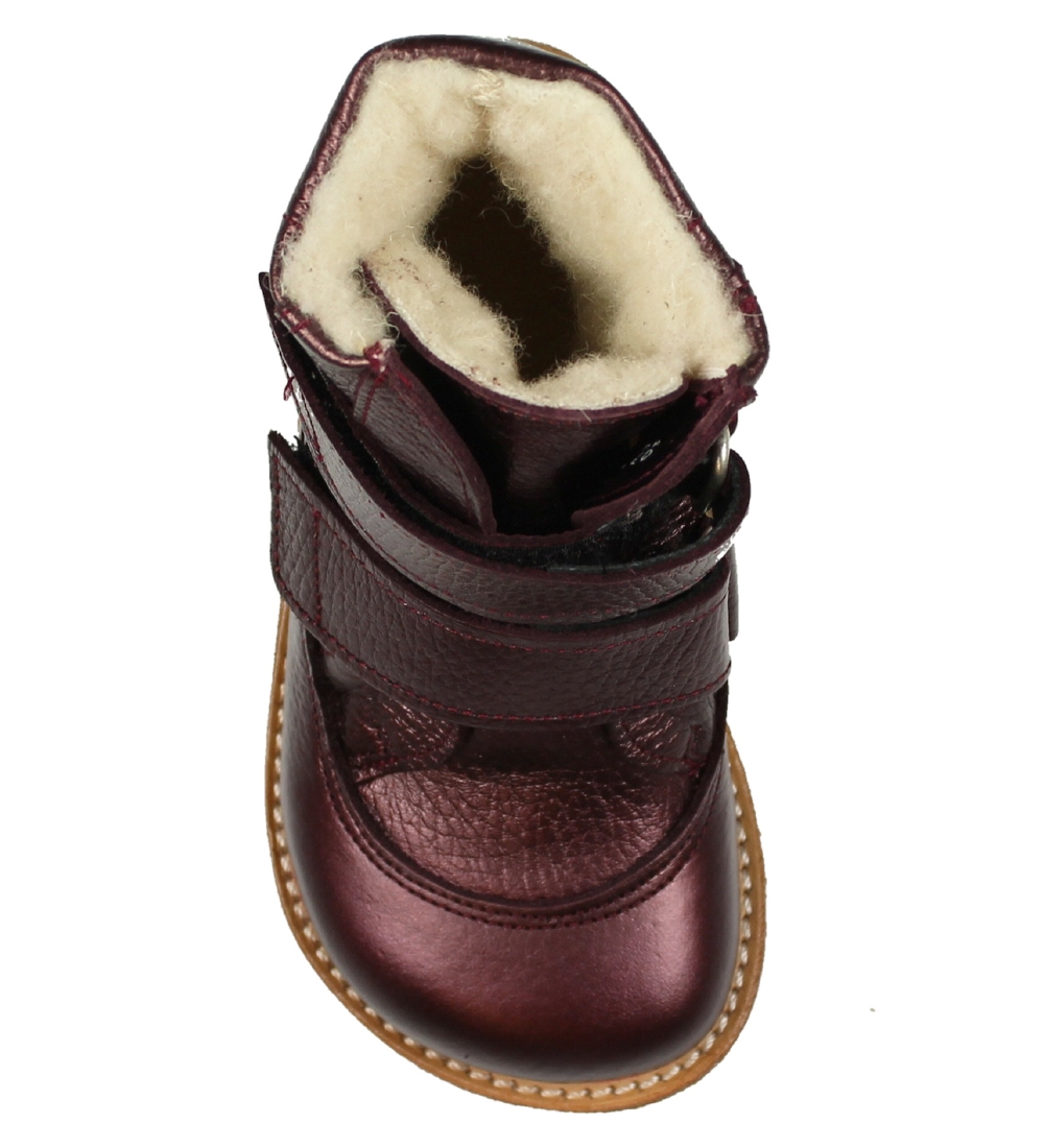 Angulus Vinterstøvler - Tex - Bordeaux m. For