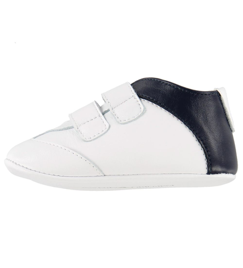 Emporio Armani Skindfutter - Hvid m. Lyseblå