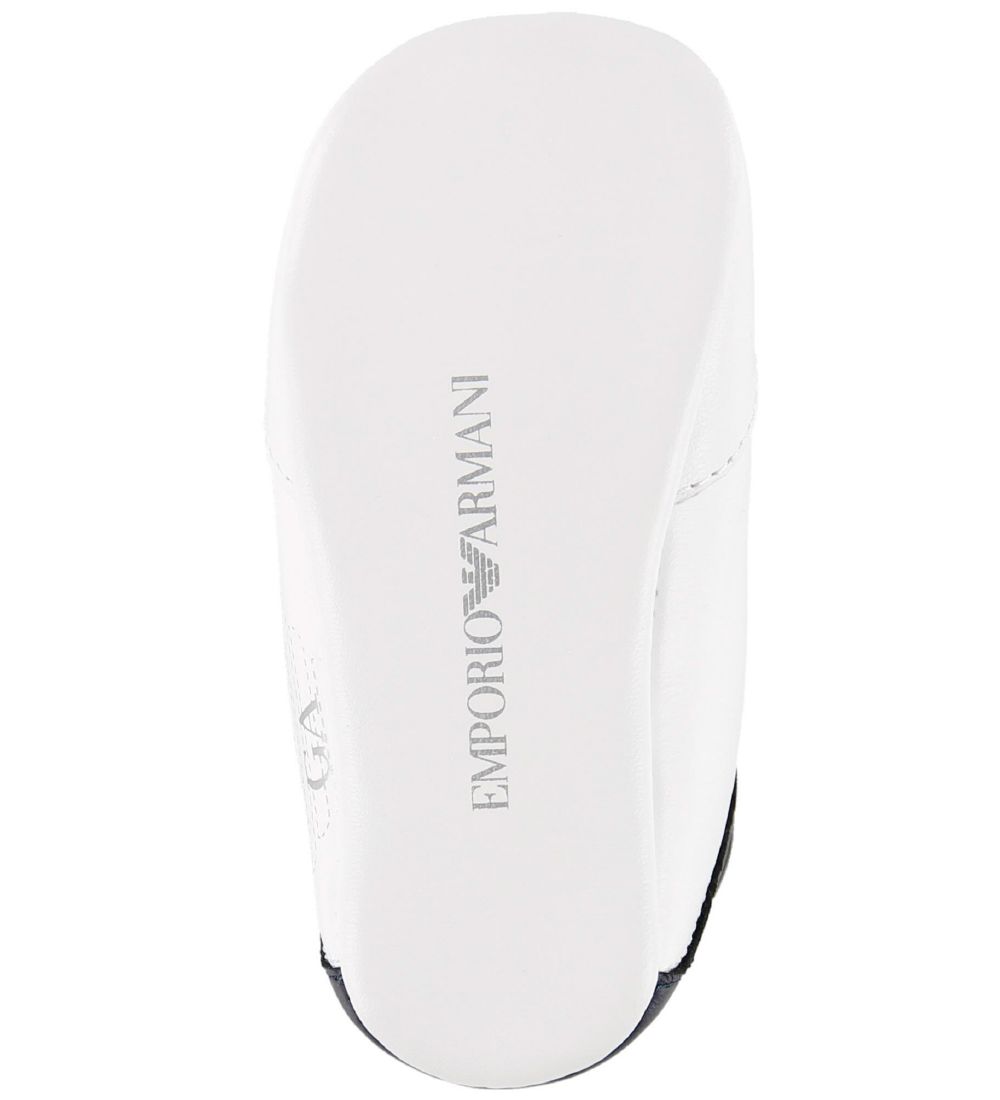 Emporio Armani Skindfutter - Hvid m. Lyseblå