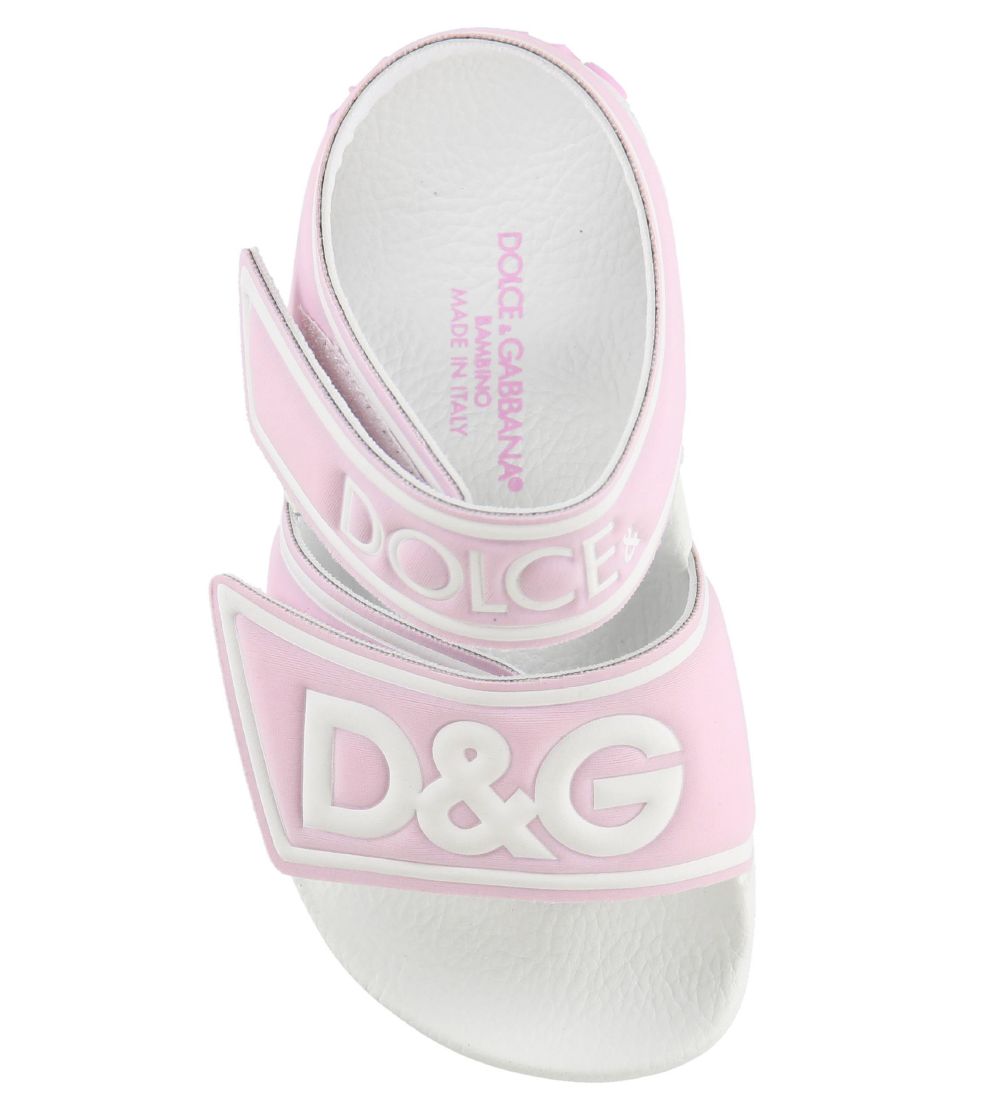Dolce & Gabbana Sandaler - Lyserød m. Logo