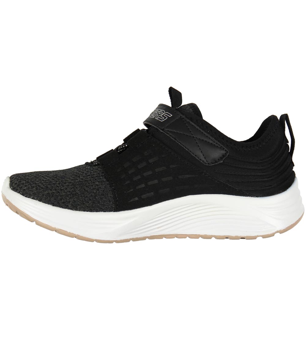 Skechers Sko - Sunset Cutie - Sort/Hvid