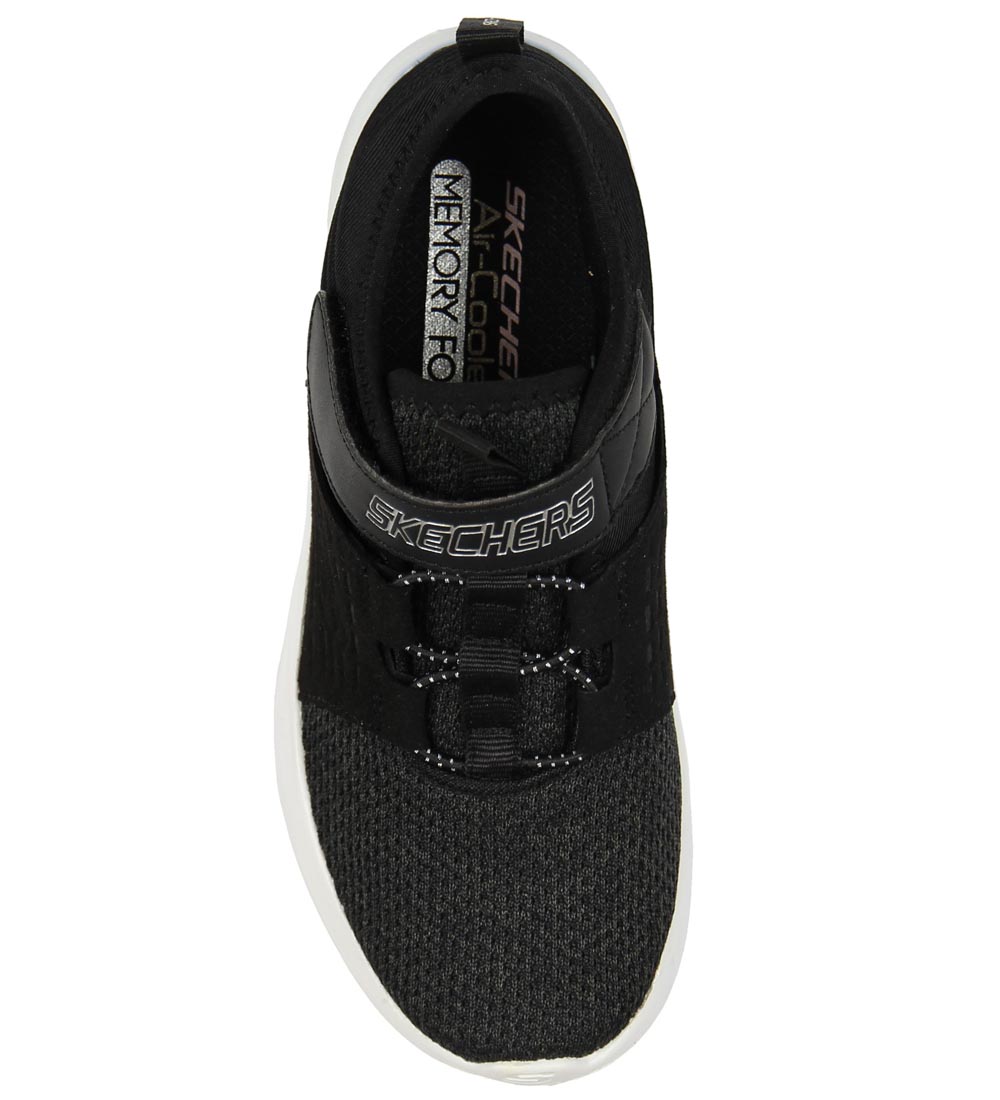 Skechers Sko - Sunset Cutie - Sort/Hvid