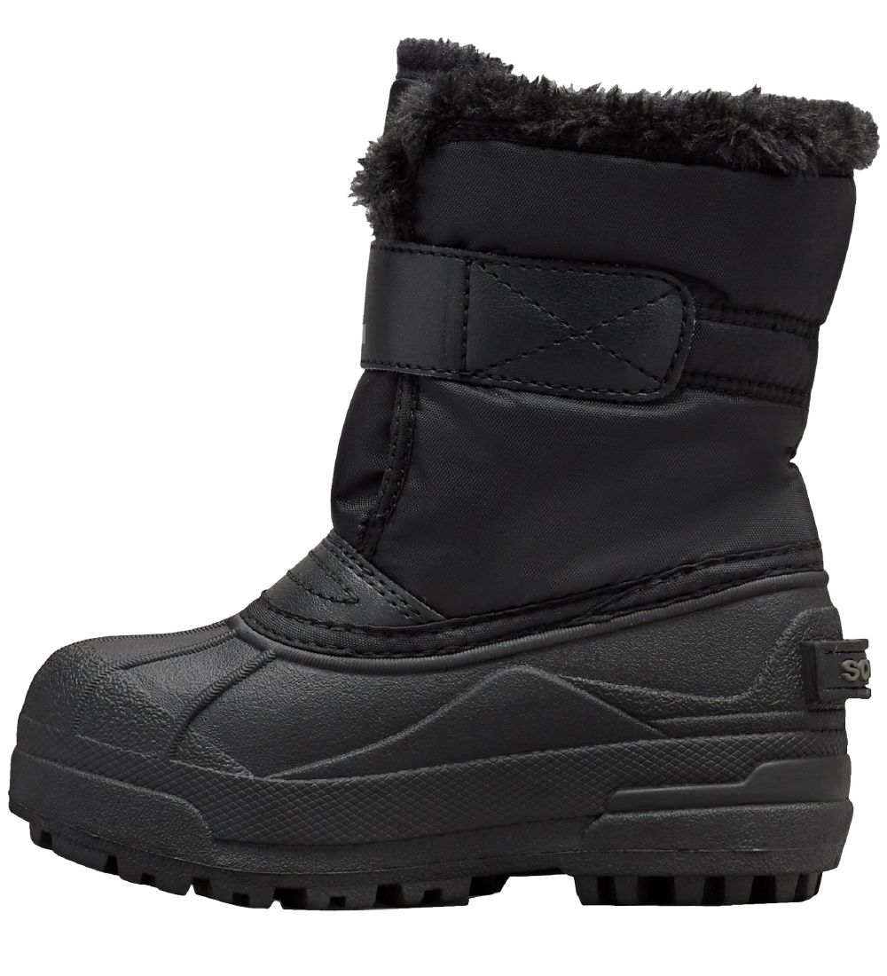 Sorel Vinterstøvler - Childrens Snow Commander - Sort