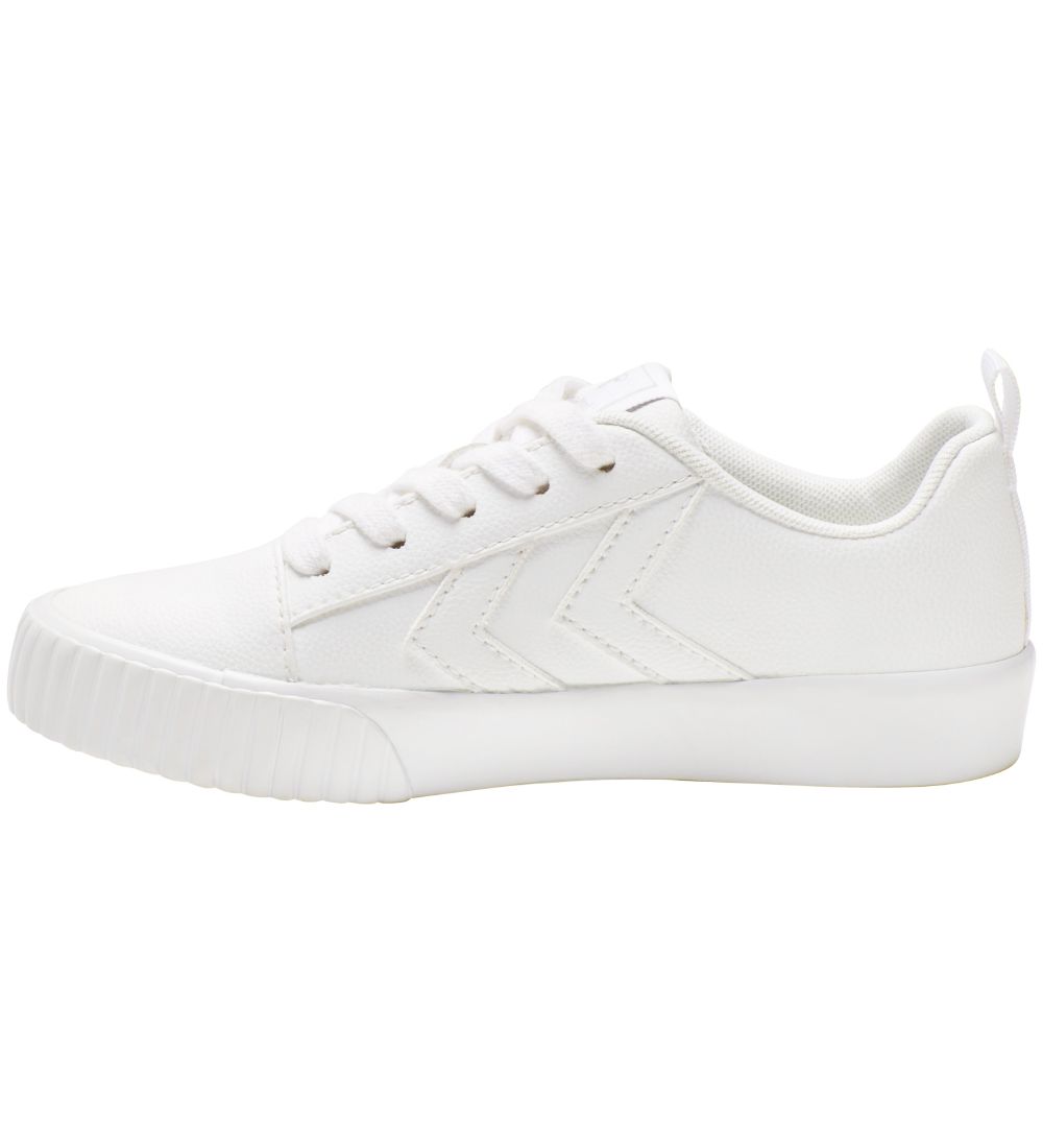 Hummel Sko - HMLBase Court Classic Jr - Hvid