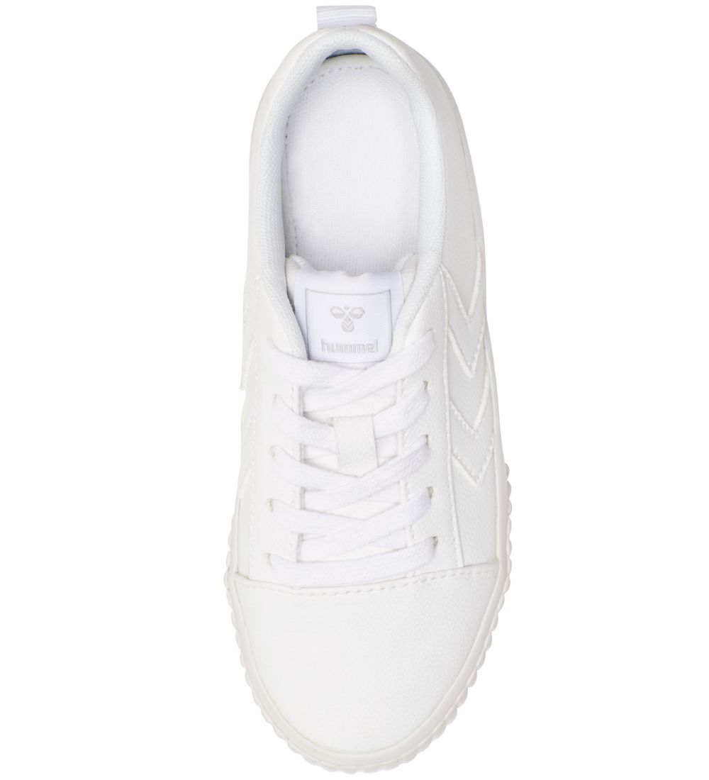 Hummel Sko - HMLBase Court Classic Jr - Hvid