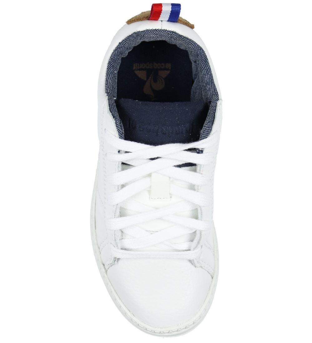 Le Coq Sportif Sko - Courtclassic - Hvid/Brun