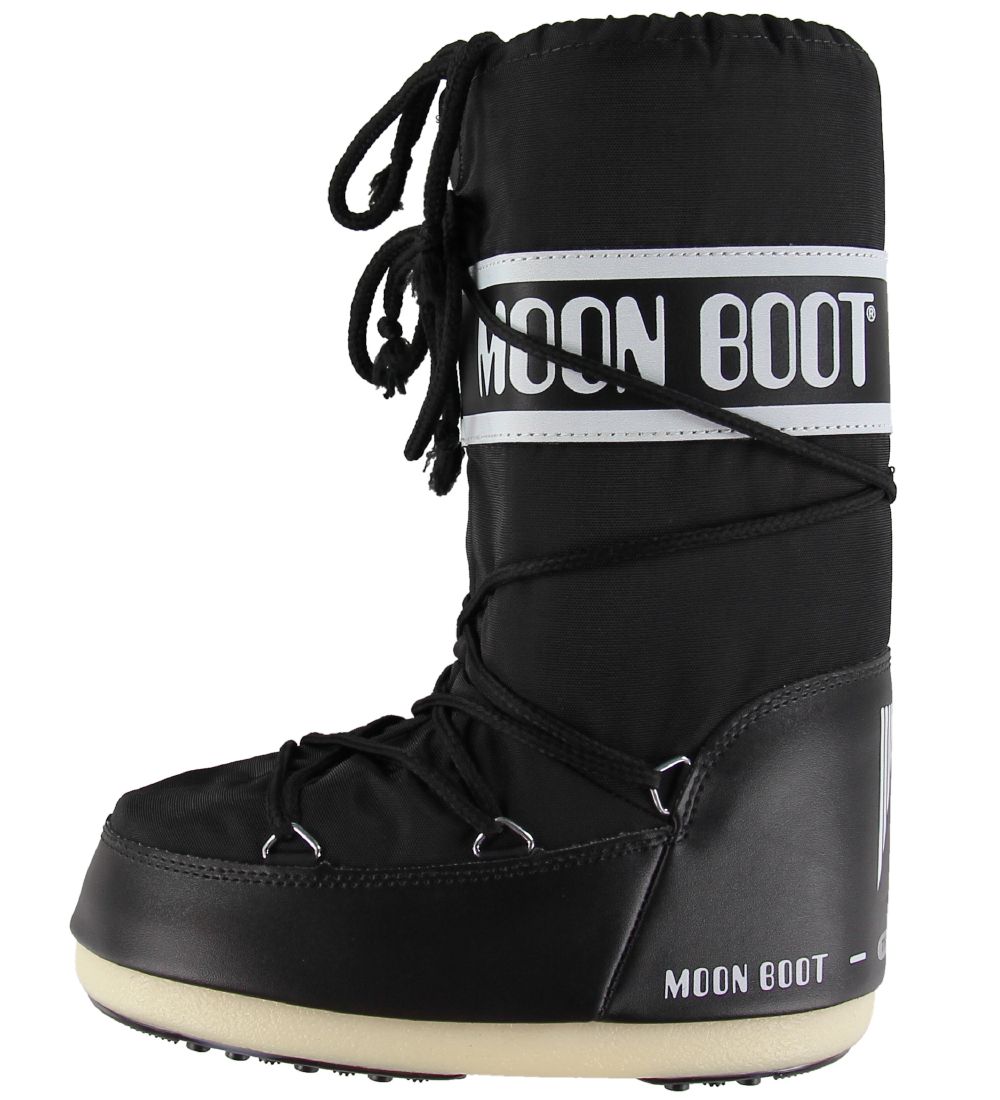 Moon Boot Vinterstøvler - Nylon - Sort