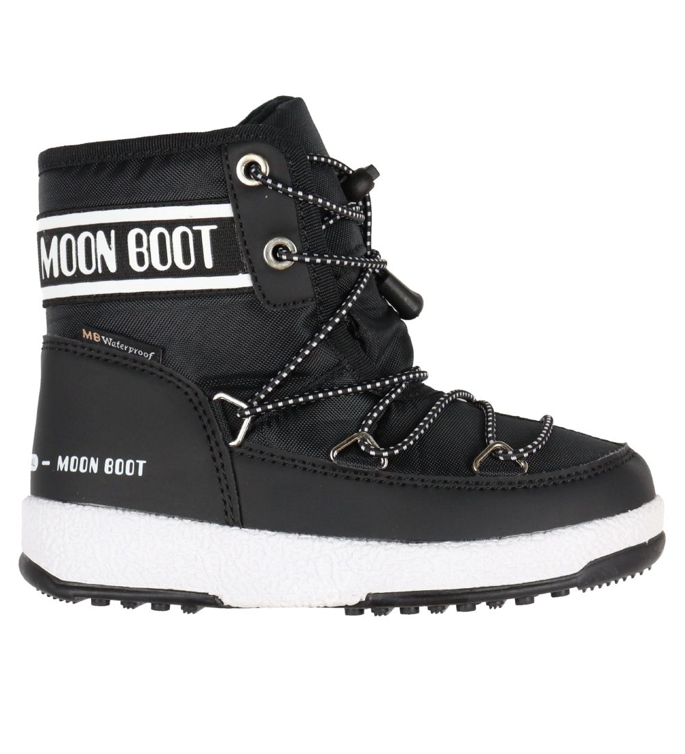 Moon Boot Vinterstvler - Tex - Jr Mid WP - Sort