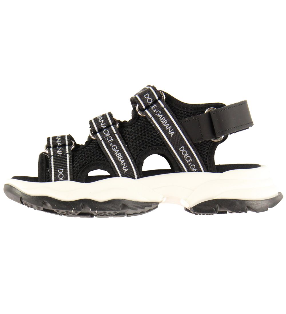 Dolce & Gabbana Sandaler - DNA Jr - Sort