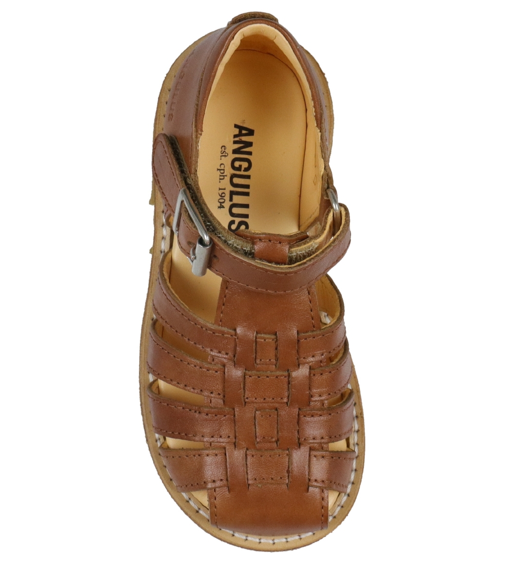 Angulus Sandaler - Tan m. Velcro