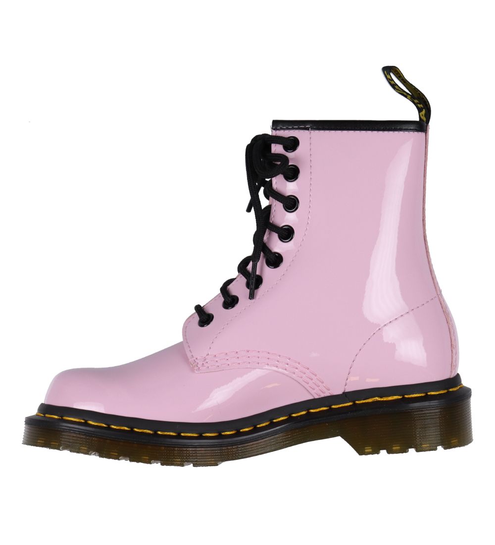 Dr. Martens Støvler - Patent Lamper - Pale Pink