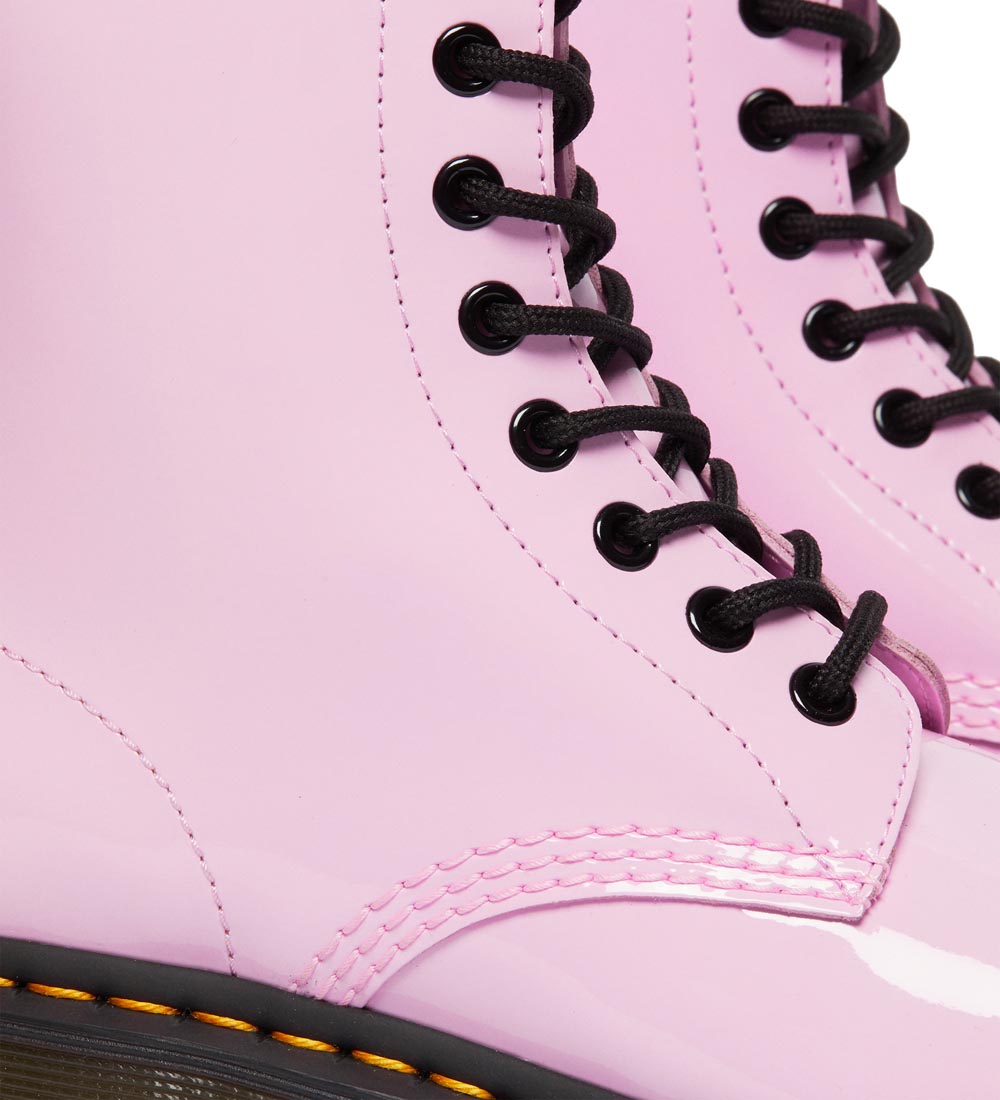 Dr. Martens Støvler - Patent Lamper - Pale Pink