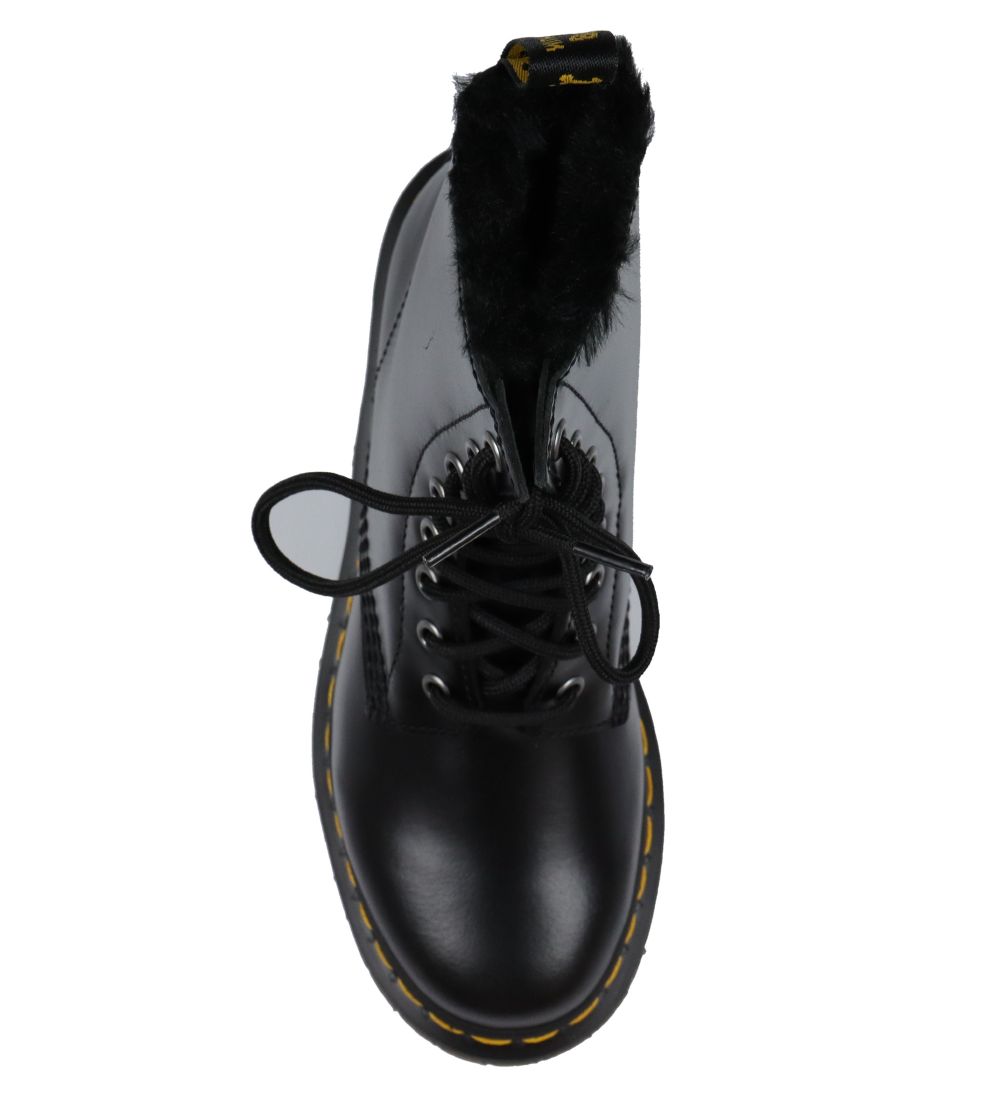 Dr. Martens Vinterstøvler m. For - 1460 Serena - Dark Grey/Atlas