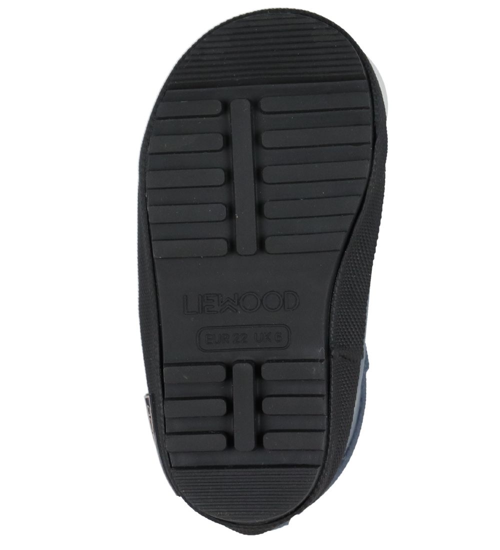 Liewood Gummistvler m. For - Kort - Jesse - Whale Blue/Black Mi