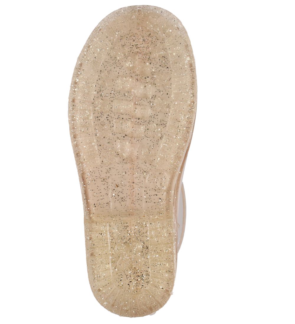 Petit by Sofie Schnoor Gummistvler - Light Rose m. Glimmer