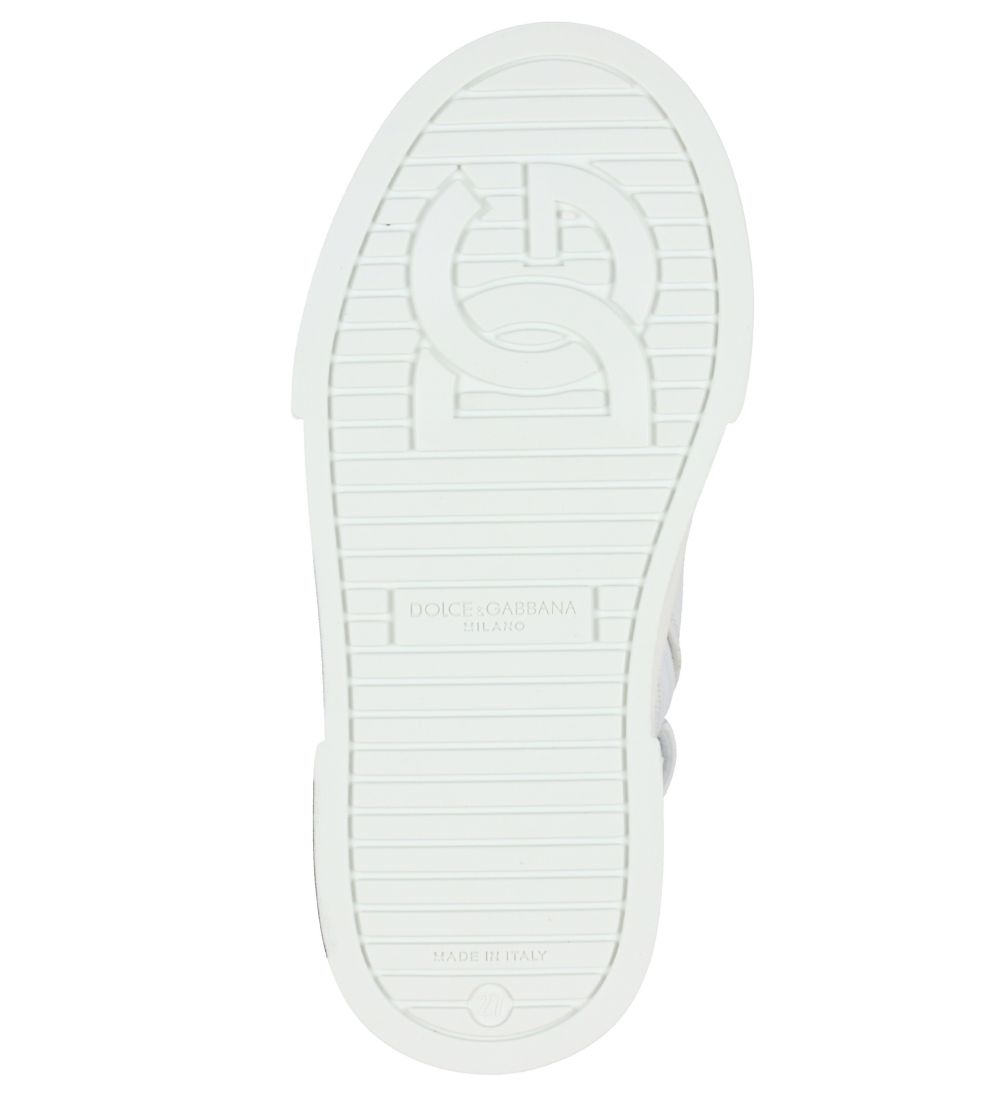 Dolce & Gabbana Støvler - Lace - Hvid/Sort
