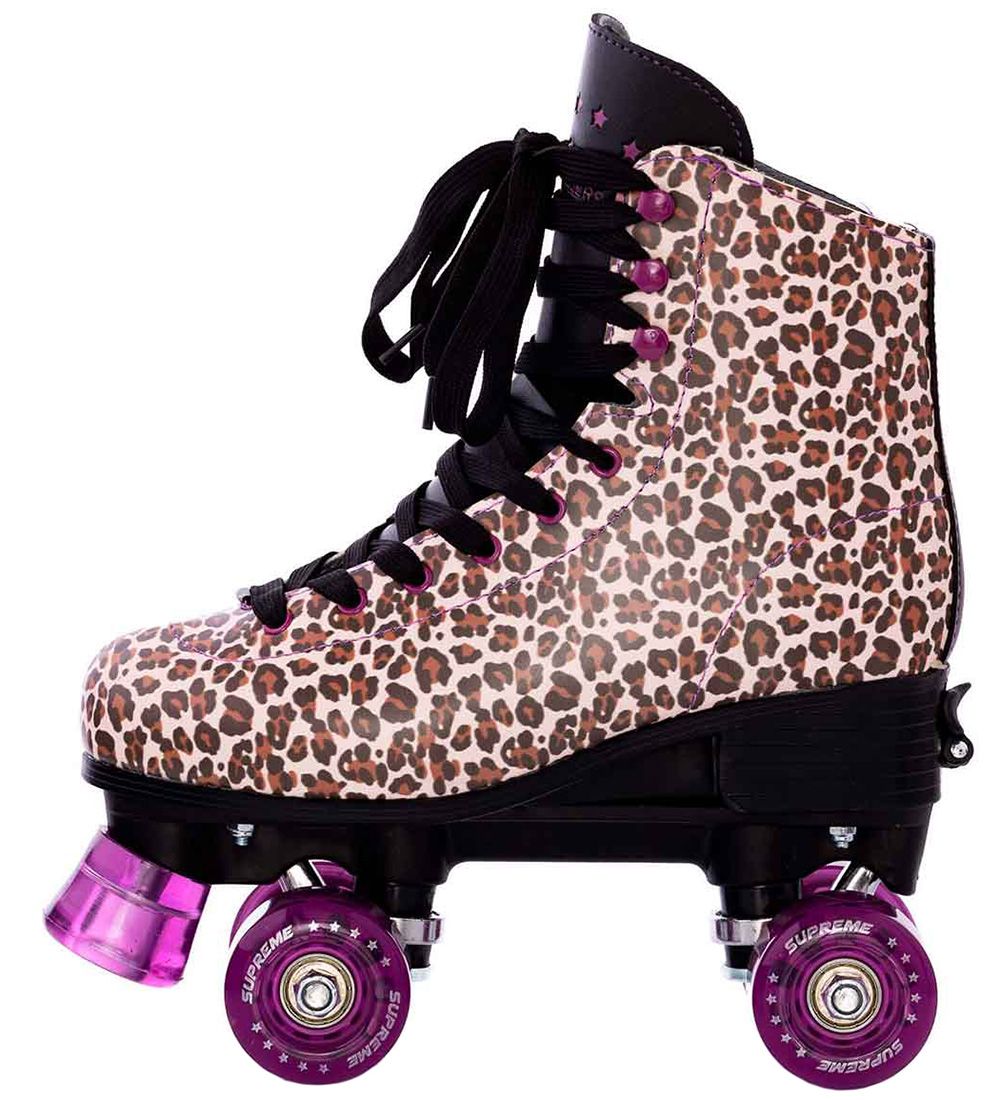 Supreme Rulleskøjter - Del Rey - Justerbar - Leopard