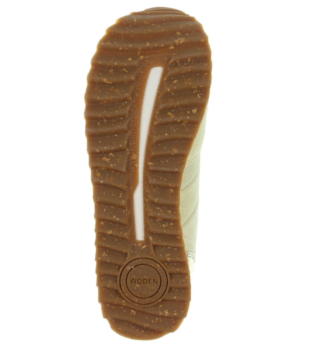 Woden Sko - Nora III Croco Heel Plateau - Butter