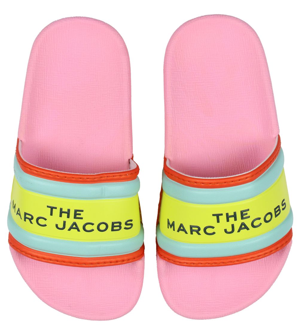 Little Marc Jacobs Badesandaler - Hawaii - Pink/Multifarvet