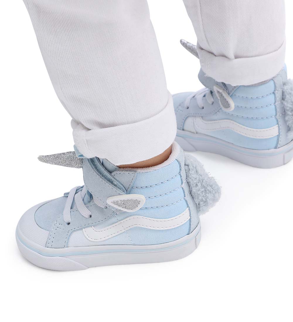 Vans Støvler - Unicorn Sk8-Hi - Delicate Blue/Silver