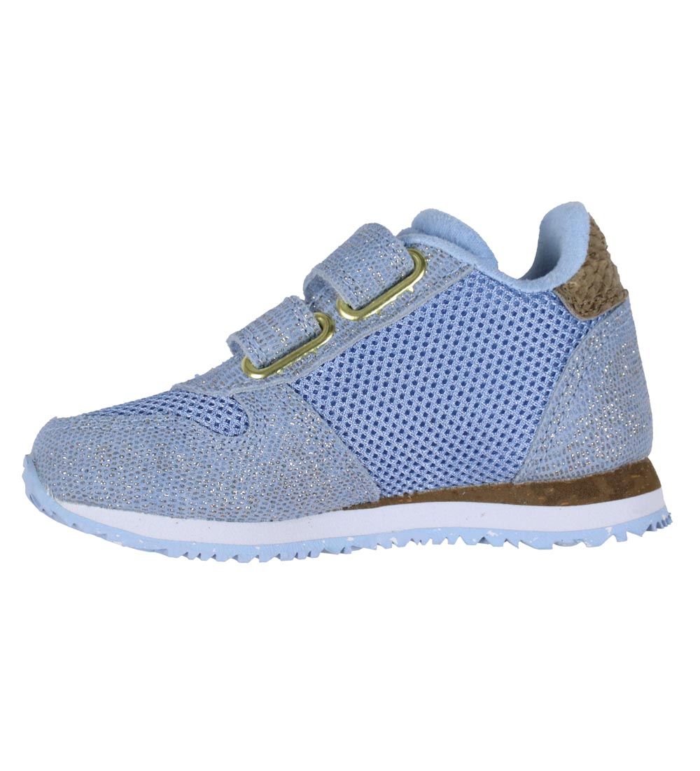 Woden Sko - Sandra Pearl Mesh - Blue Skies