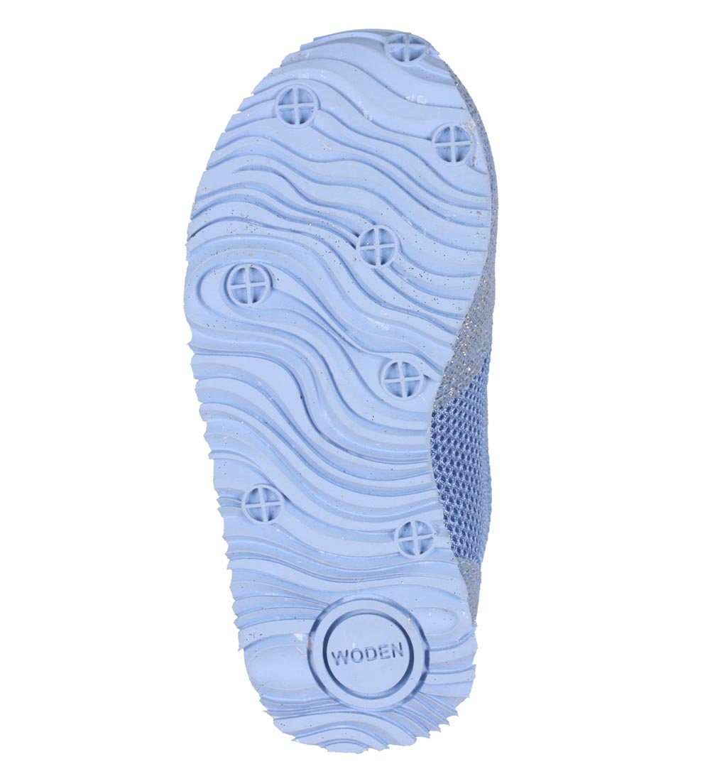 Woden Sko - Sandra Pearl Mesh - Blue Skies