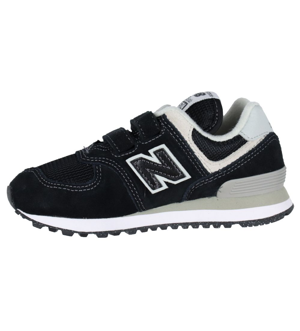New Balance Sko - 574 - Sort/Hvid