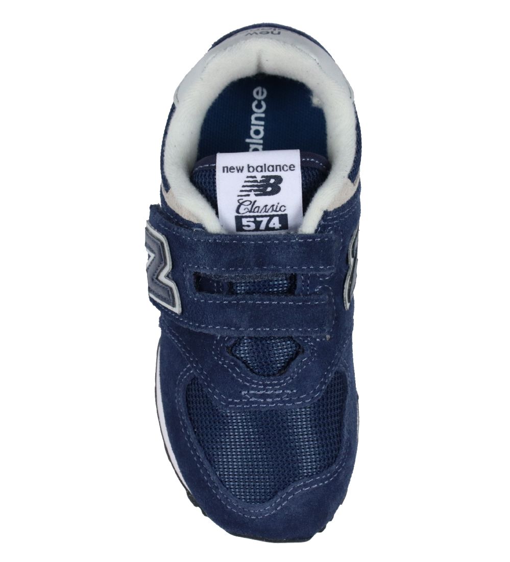 New Balance Sko - 574 - Navy/Hvid