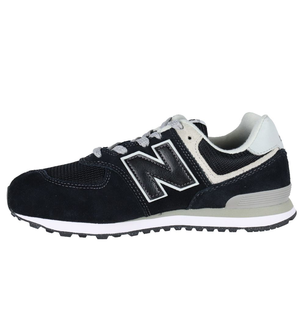 New Balance Sko - 574 - Sort/Hvid