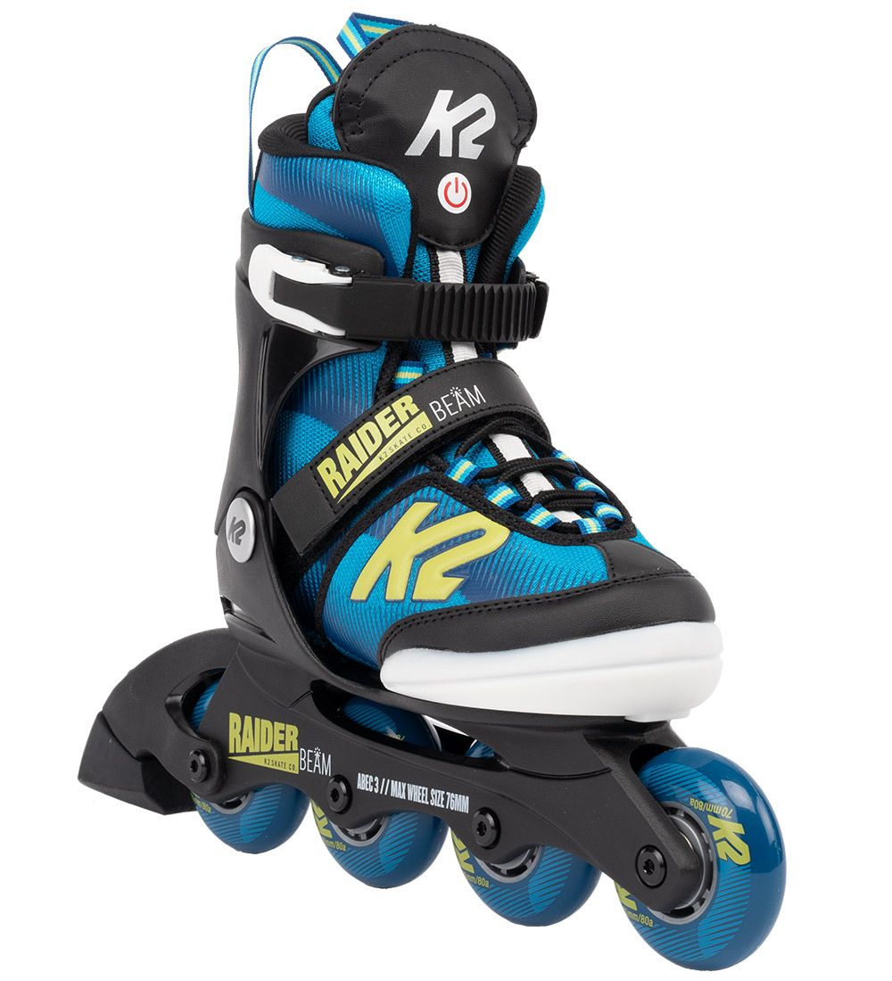 K2 Rulleskøjter - Raider Beam - Blå/Gul