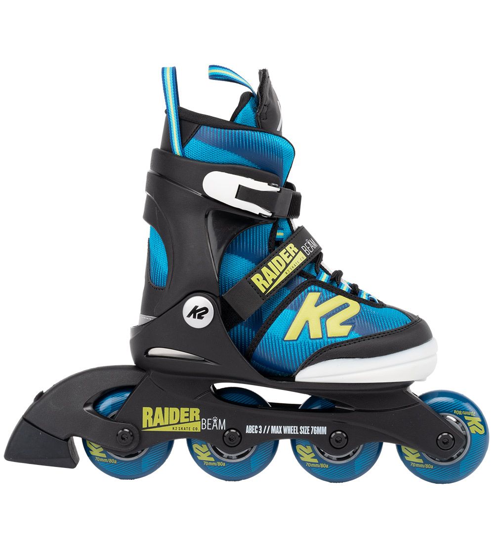 K2 Rulleskøjter - Raider Beam - Blå/Gul