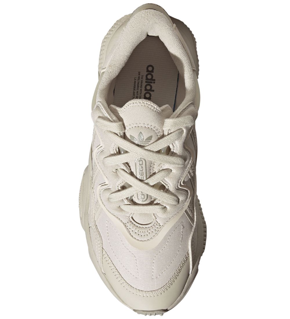 adidas Originals Sko - Ozweego J - Aluminium/White/Grey