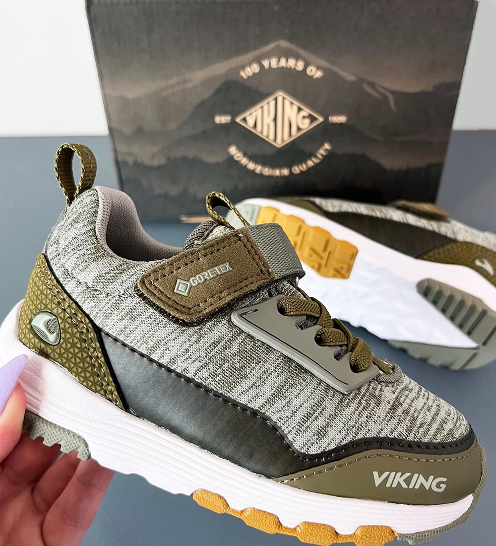 Viking Sko - Arendal Low GTX - Olive/L.t Green