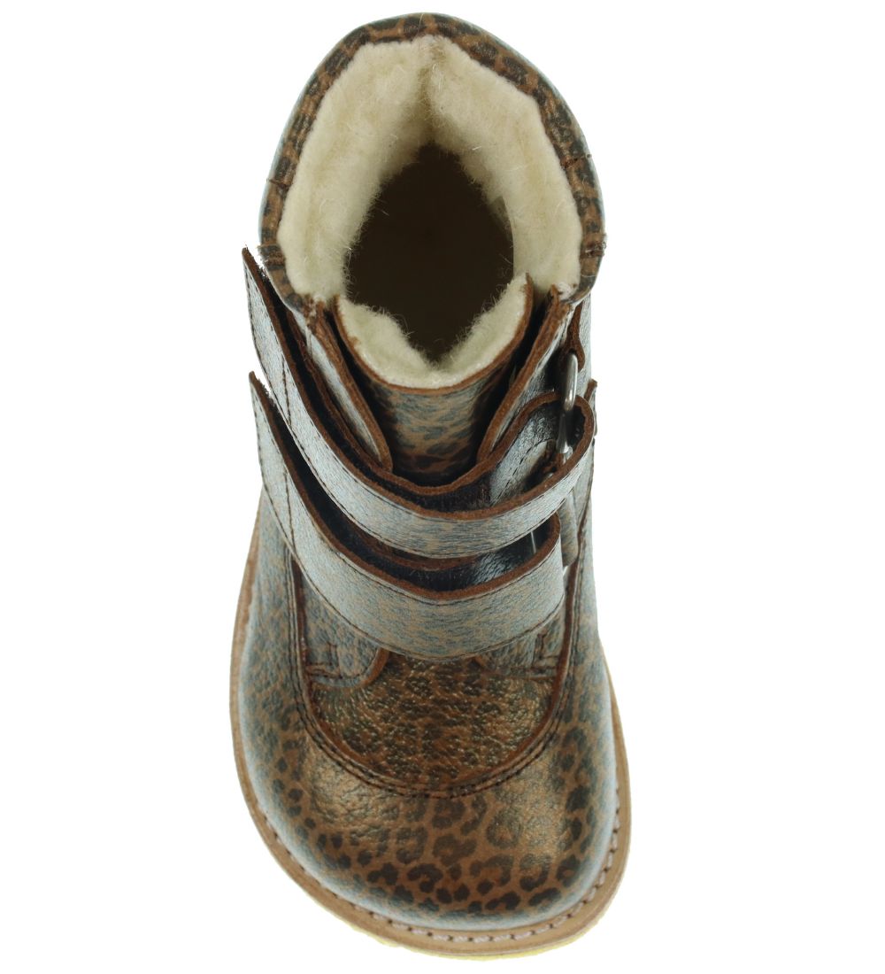 Angulus Vinterstøvler - Tex - Brown Leopard