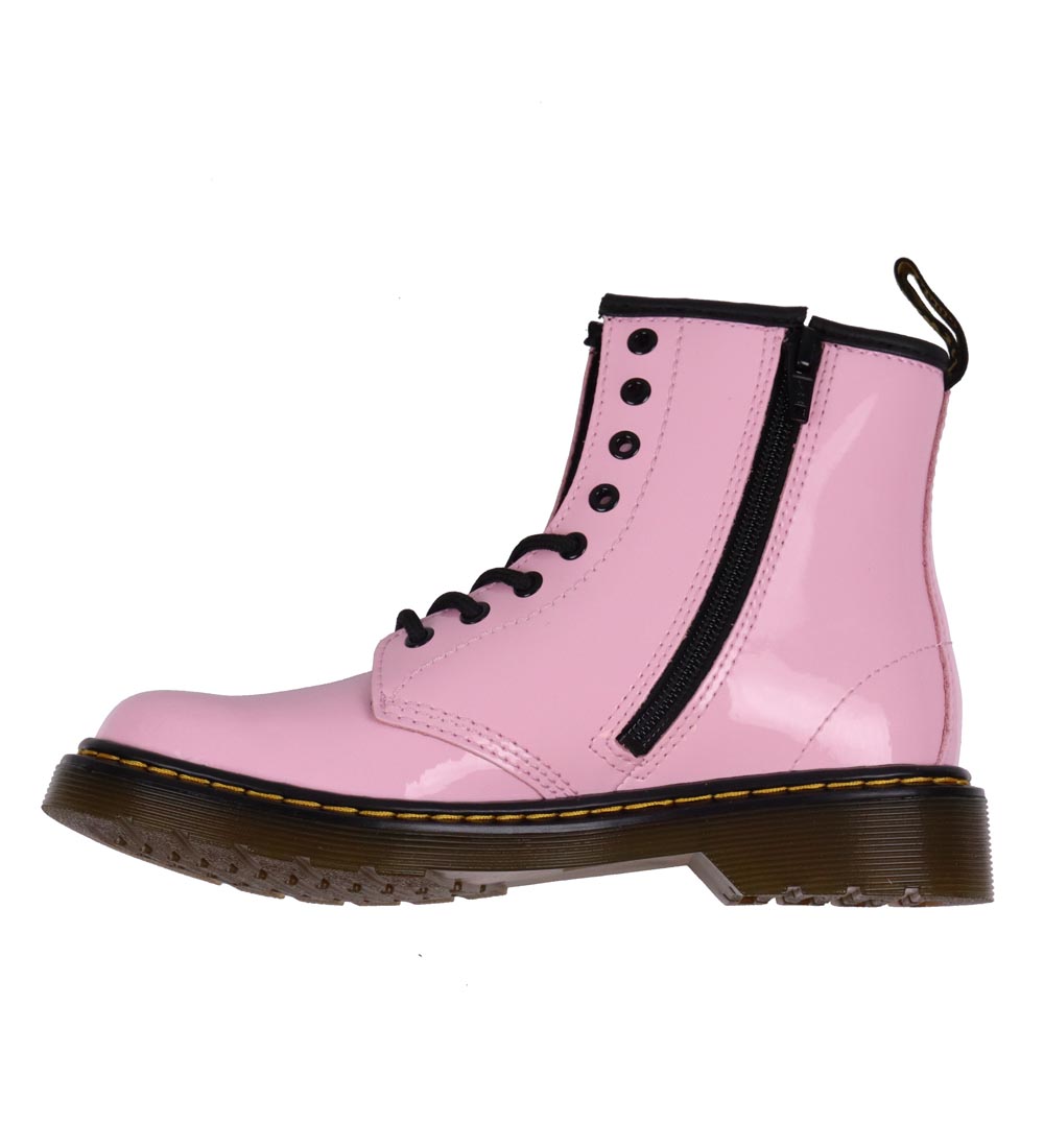Dr. Martens Støvler - 1460 J Patent Lamper - Pale Pink