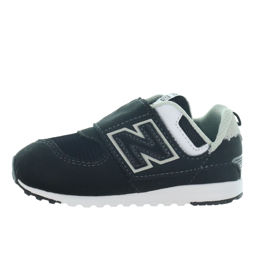 New Balance Sko - 574 - Black/Silver Metalic