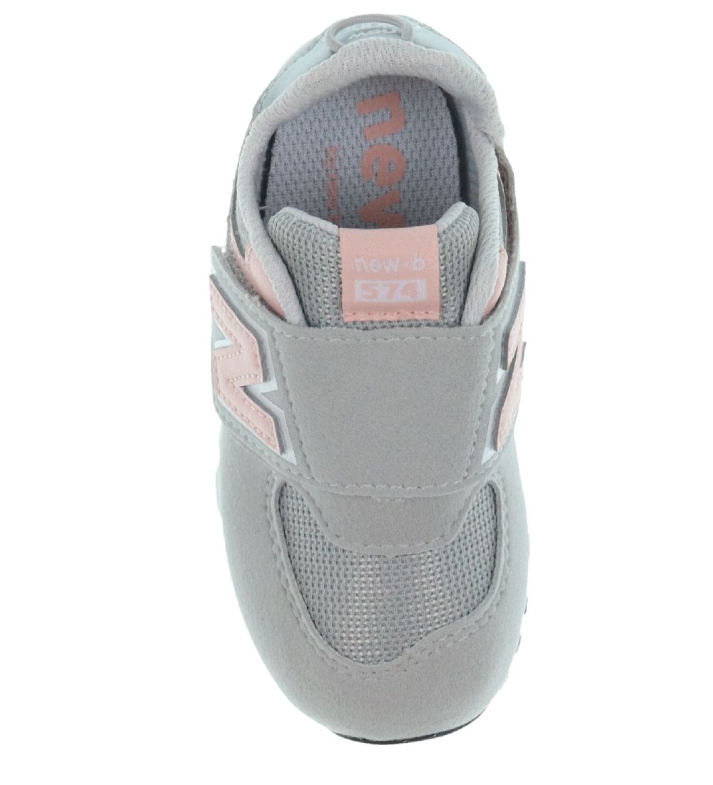 New Balance Sko - 574 - Rain Cloud/Pink Haze