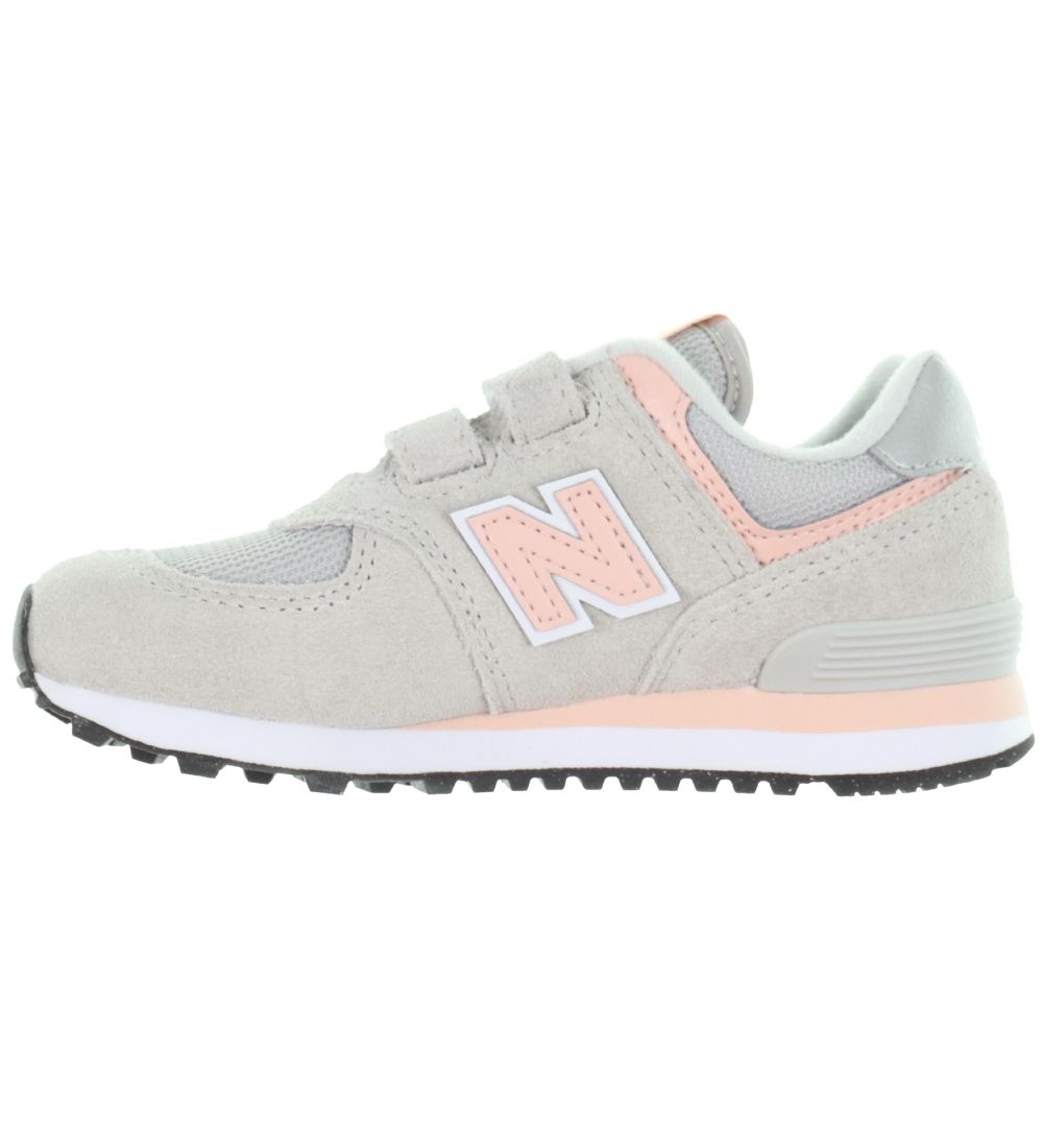 New Balance Sko - 574 - Rain Cloud/Pink Haze