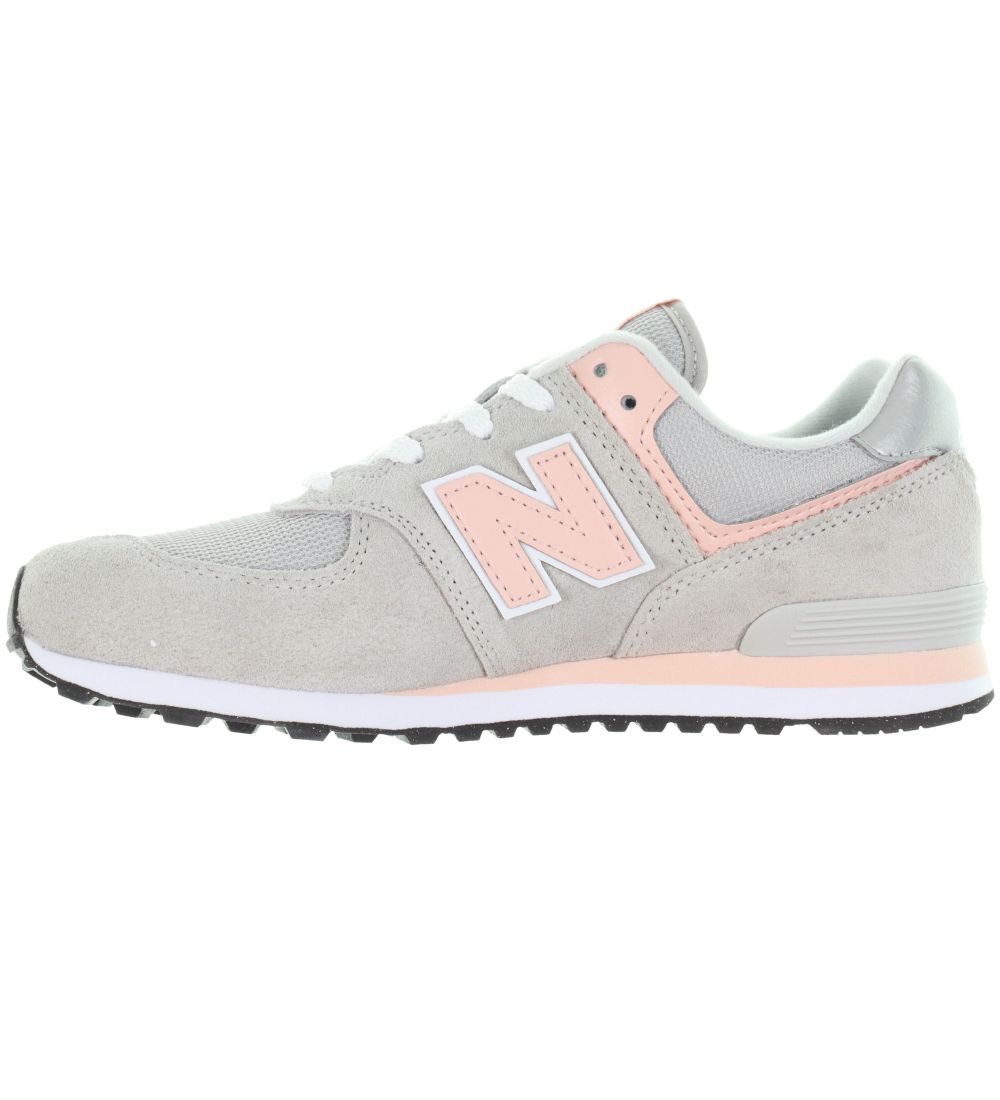 New Balance Sko - 574 - Rain Cloud/Pink Haze