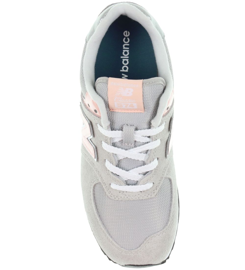 New Balance Sko - 574 - Rain Cloud/Pink Haze
