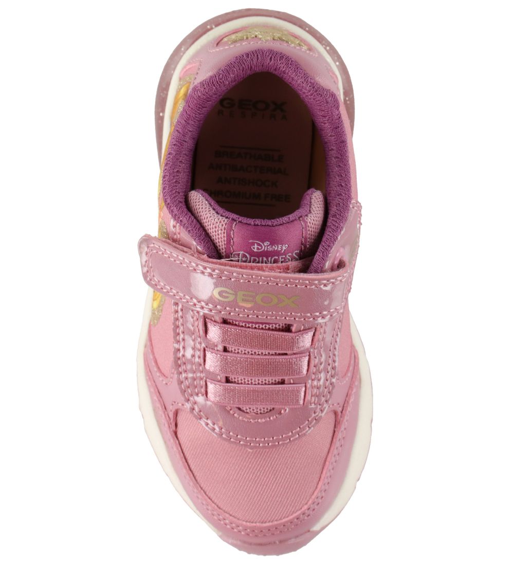 Geox Sko m. Lys - Spaceclub - Disney - Pink