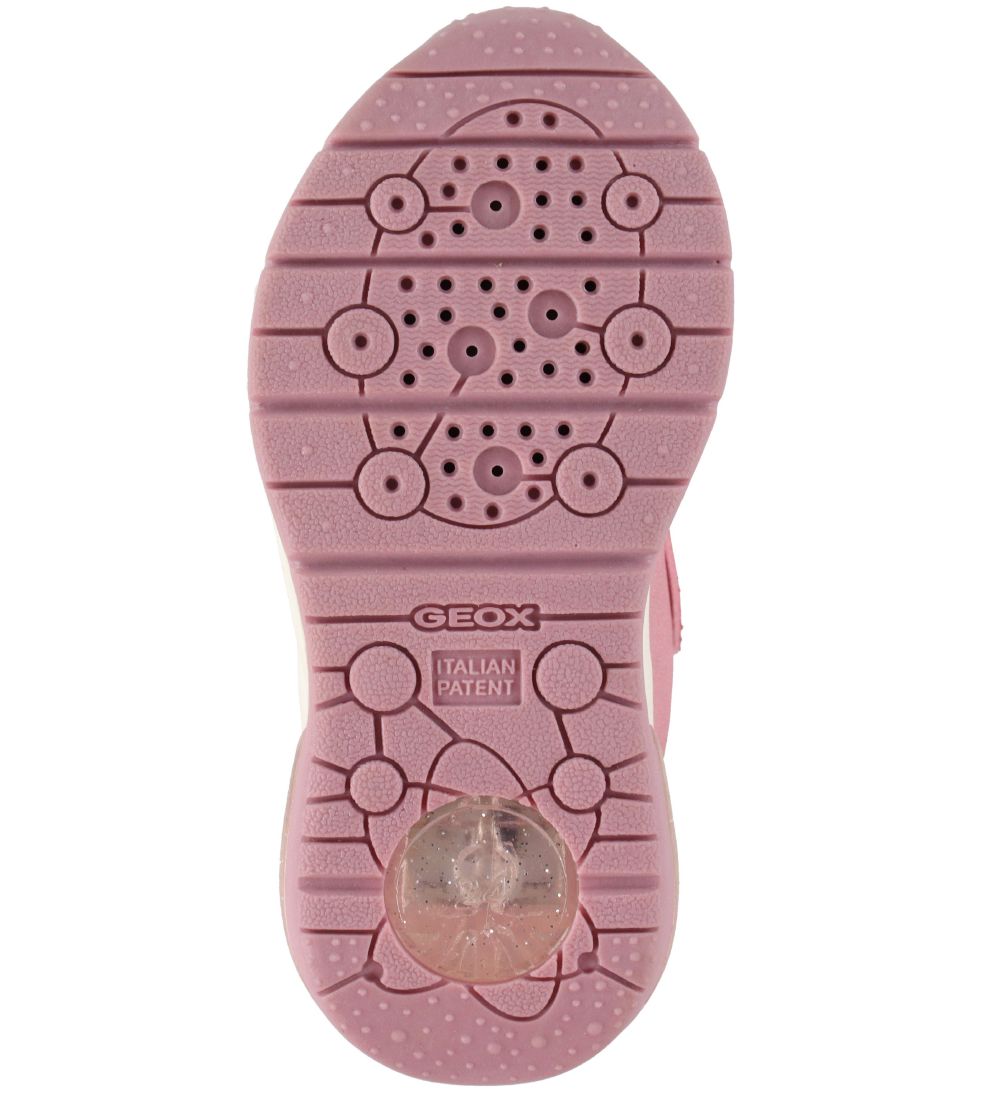 Geox Sko m. Lys - Spaceclub - Disney - Pink