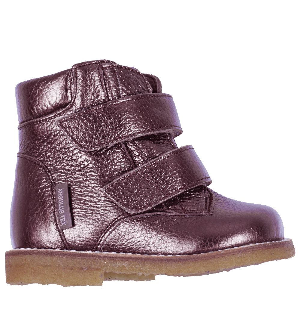 Angulus Vinterstøvler - Tex - Plum Shine