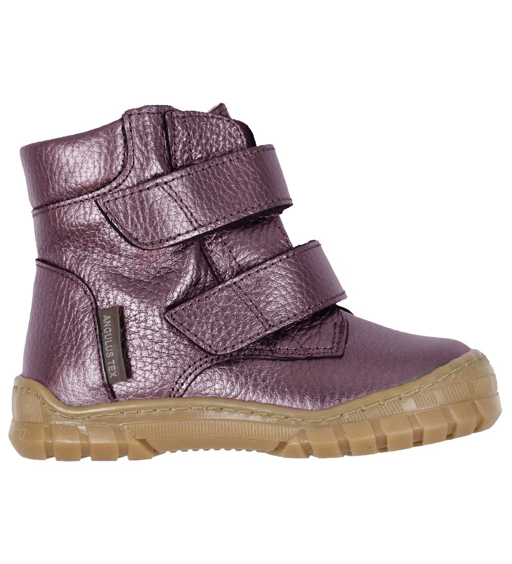 Angulus Vinterstøvler - Tex - Plum Shine