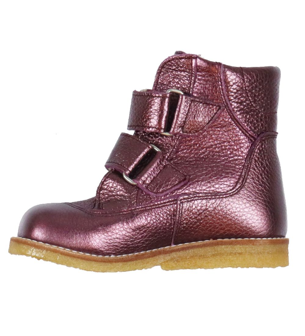 Angulus Vinterstøvler - Tex - Plum Shine
