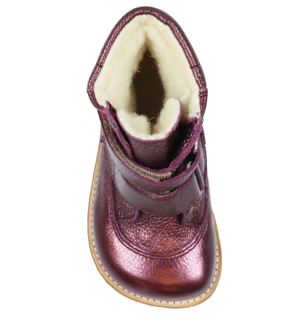 Angulus Vinterstøvler - Tex - Plum Shine
