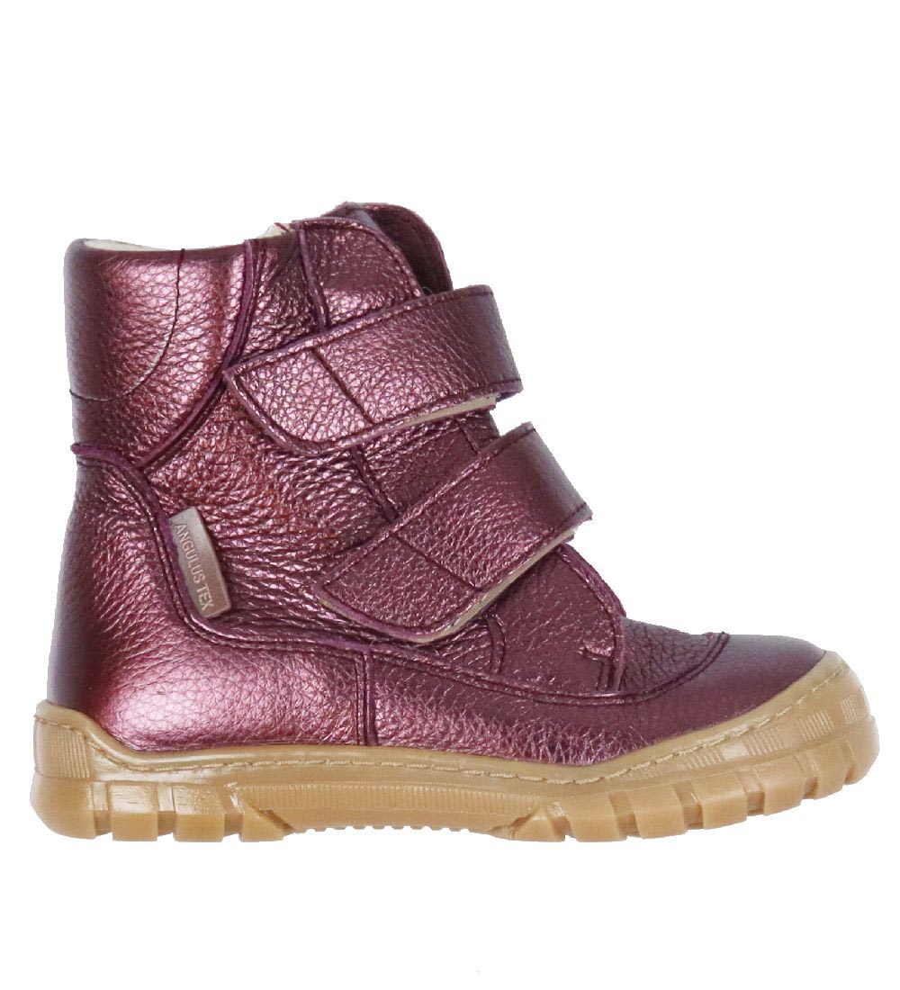 Angulus Vinterstøvler - Tex - Plum Shine